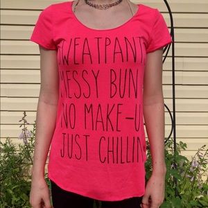 Messy Buns Lazy Days T-shirt
